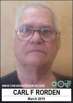 RORDEN, CARL FREDRICK