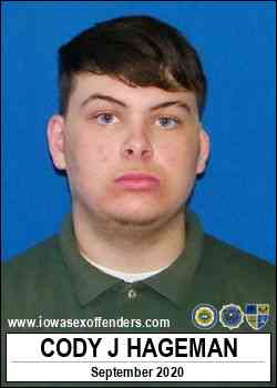 HAGEMAN, CODY JOHN