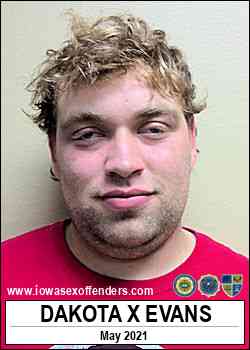 EVANS, DAKOTA XAVIOR